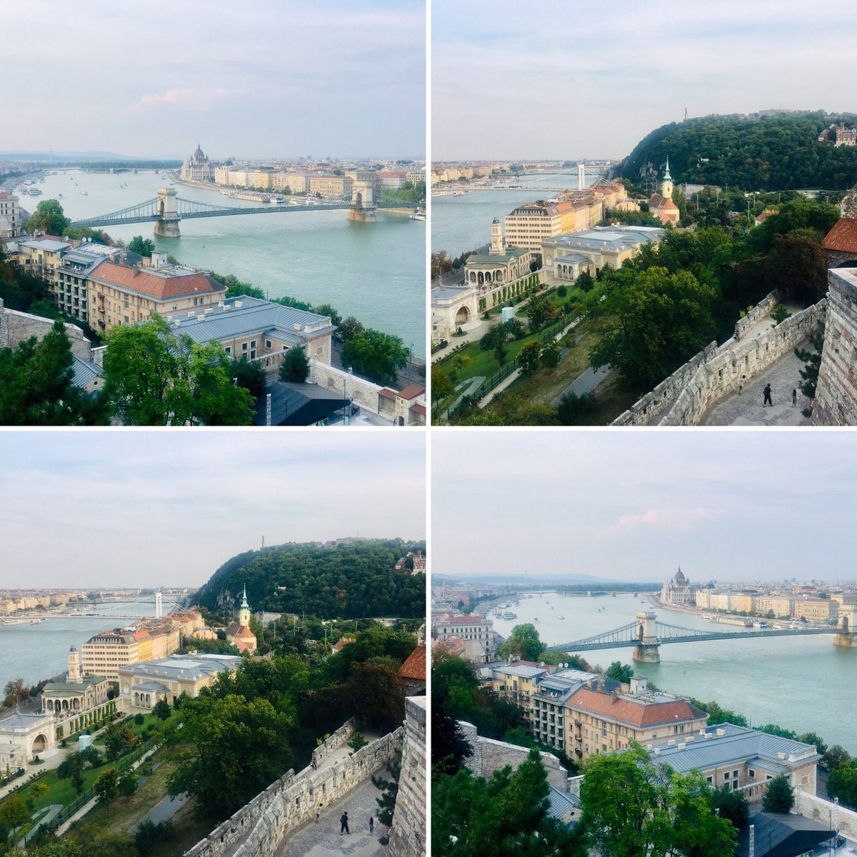 absolute_tours's tweet photo. Look around... left, right; right, left 👁👀👁
That’s Budapest!
From the Castle District 😊

#castleview 
(Instagram account: @absolutetours) https://t.co/C25bRsSwrN