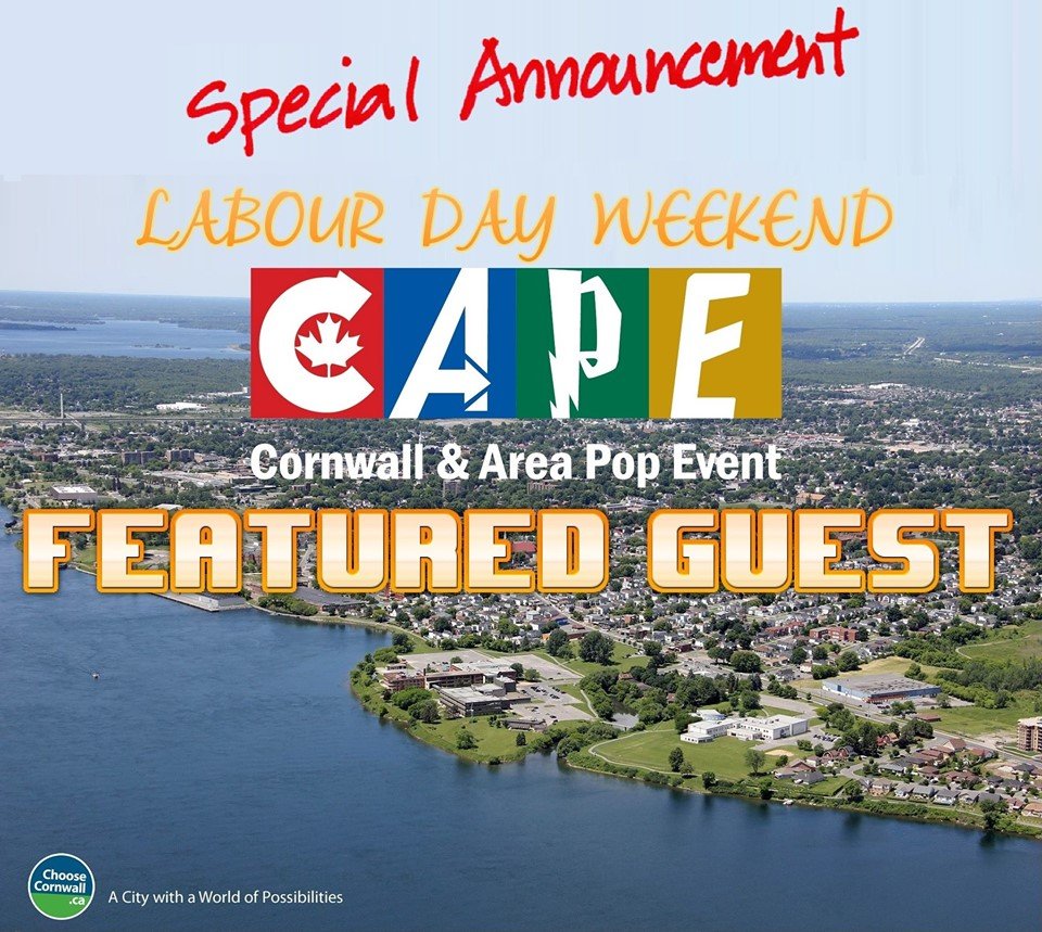 fantasyrealm's tweet photo. Labour Day Weekend we'll be announcing a Featured Guest for CAPE 2020 / Cornwall &amp; Area Pop Event - CAPE- April 25-26, 2020 at the Benson Centre.

@TourismCornwall
@CityofCornwall 
@CAPE_2015 
#getyourcapeon https://t.co/43LqA1Hy2b