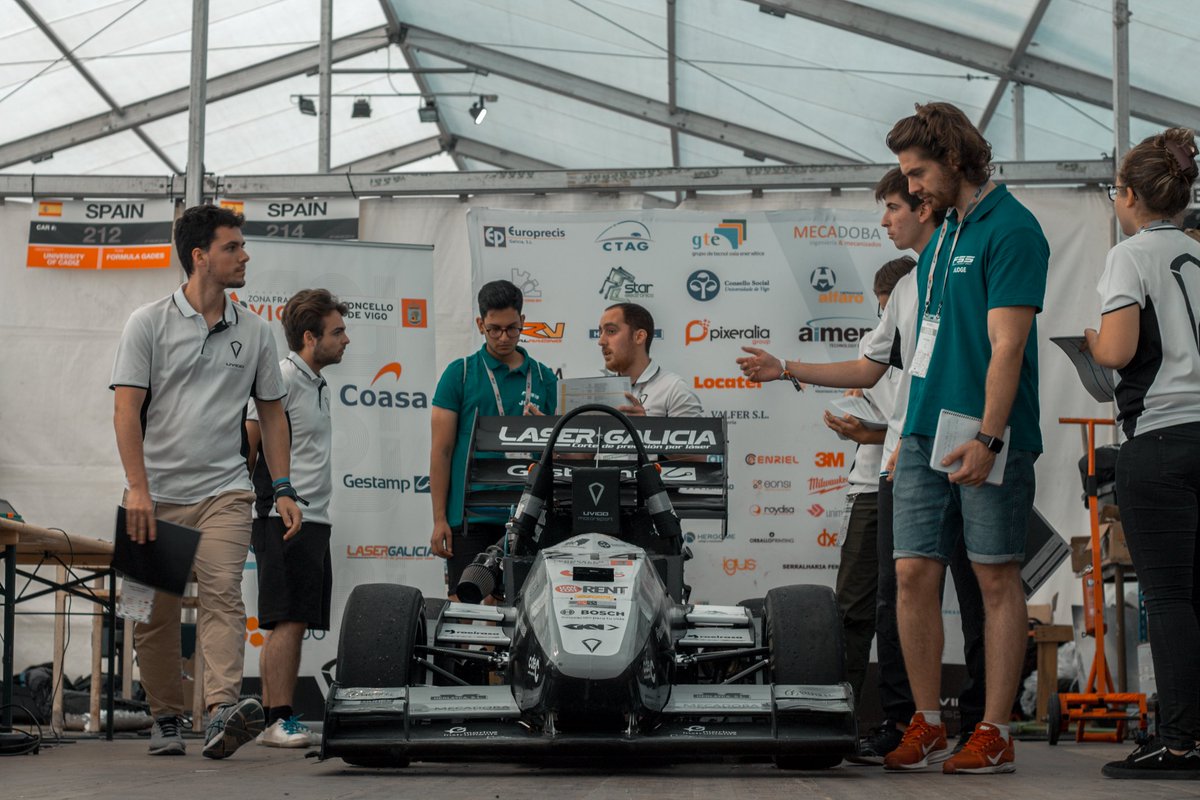 UVigoMotorsport's tweet image. Día 4

Hemos finalizado las pruebas estáticas de la  #FormulaStudentSpain con la realización Cost y Desing.

Durante el resto de la jornada hemos estado ultimando de cara a preparar el UM19 para el Autocross.

¡¡Os seguiremos informando!!

#UVigoMotorsport #Number14 #Lumeahí #FSS