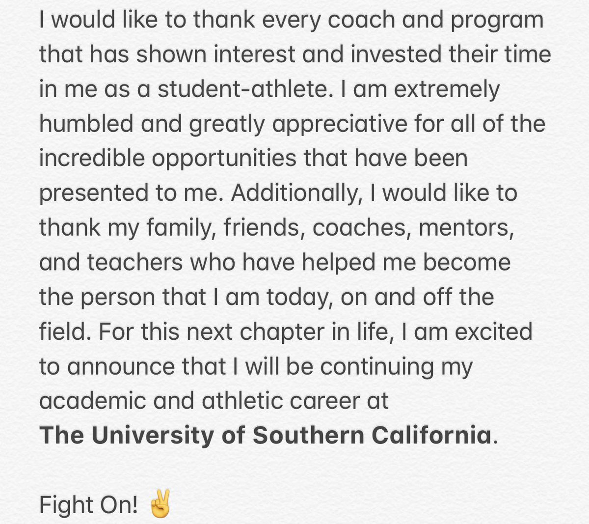 Committed. 

#FightOn ✌️