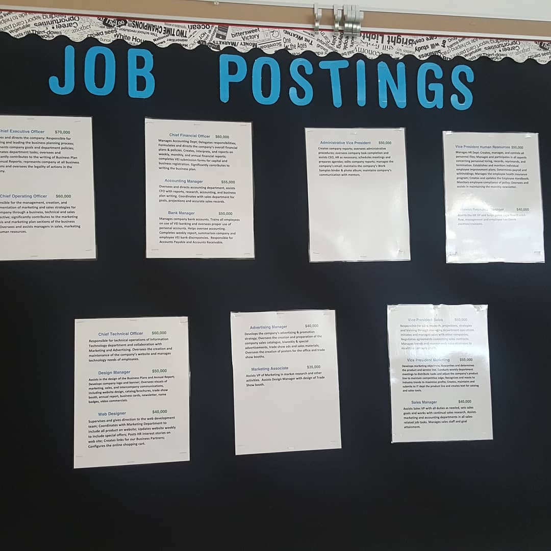 MsFerreira_CCHS's tweet image. CCHS Seniors practicing design thinking and getting ready to become business owners! Here we go! @veinternational @intuit #futureofwork #design4delight #TransformingtheClassroom