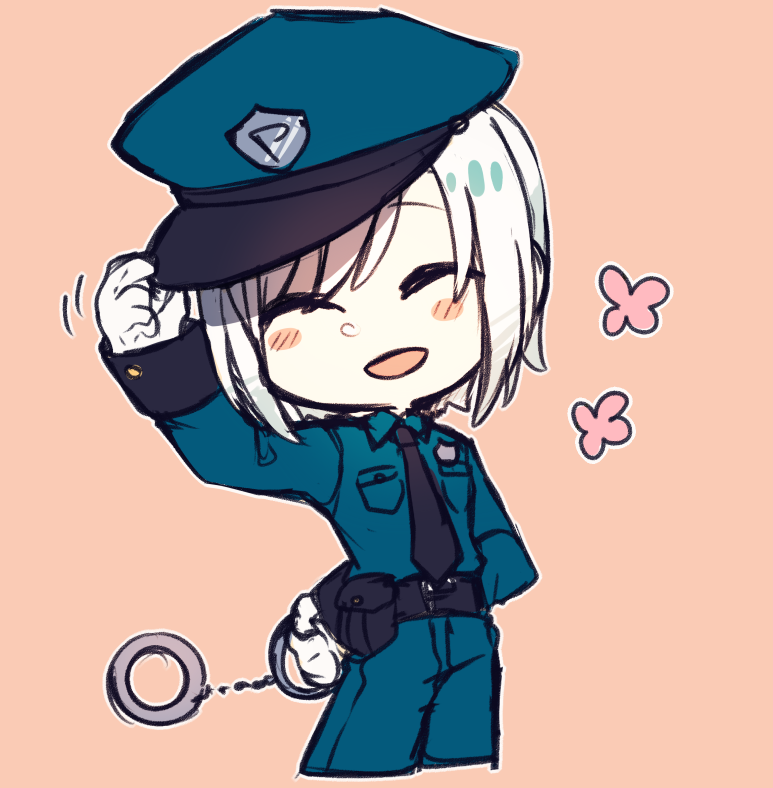 「good cop and bad cop 」|hikus☂のイラスト