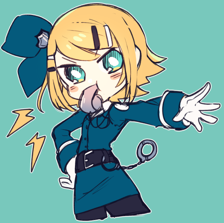 「good cop and bad cop 」|hikus☂のイラスト