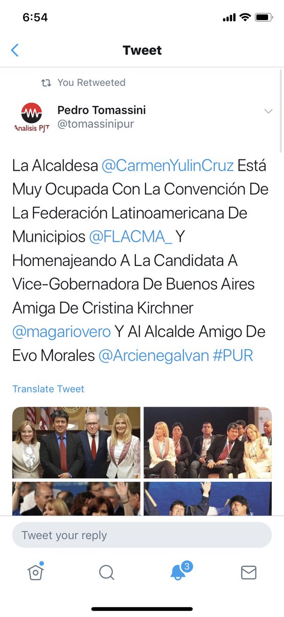 DAVILACOLON's tweet photo. Yulin esta encocora conmigo 👅porque le di RT y disemine esta info de Tomassini. Las fotos hablan por si mismas y su encabritamiento es porque no quiere que se sepa que se pasa turisteando y politiqueando con las dictaduras latinoamericanas con fondos publicos‼️ https://t.co/KhJjBCmsaF