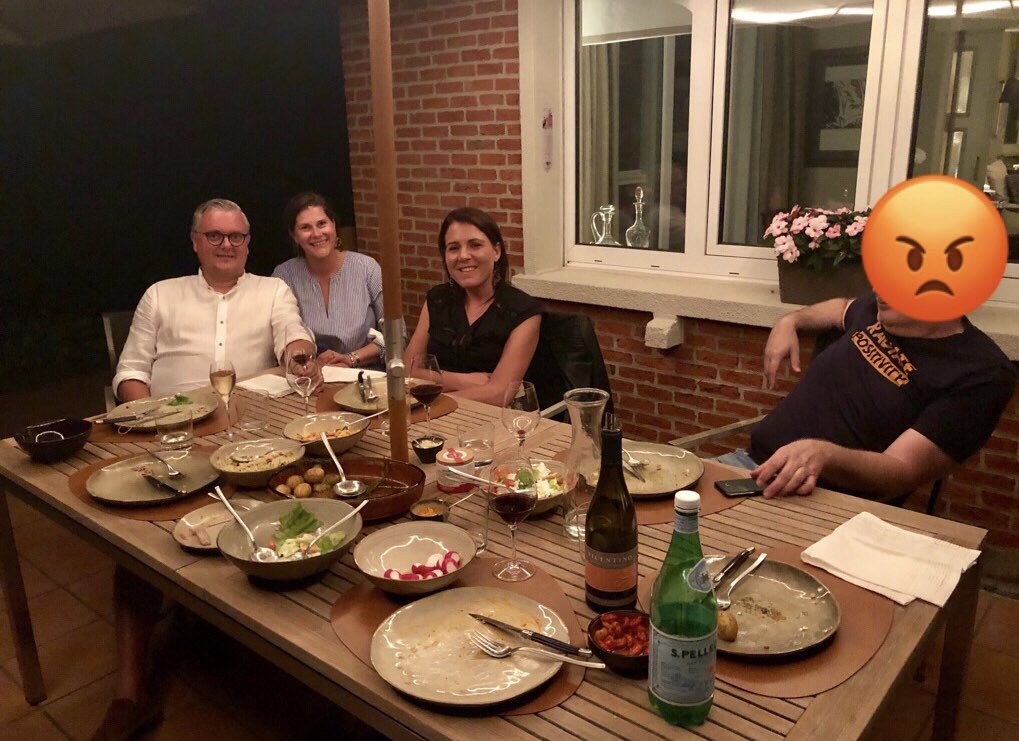 JoostVF's tweet photo. Leuke avond achter de rug met een hoog #zweinstein gehalte. Maar hey, we waren onder #trollensansfrontieres dus mag er toch wat gelachen worden. Thanks @KarenLiesens @ZurenBurger @Henrivanfleter1 en @JulienVANF voor de company #sameneten https://t.co/pHZ05IVXZa