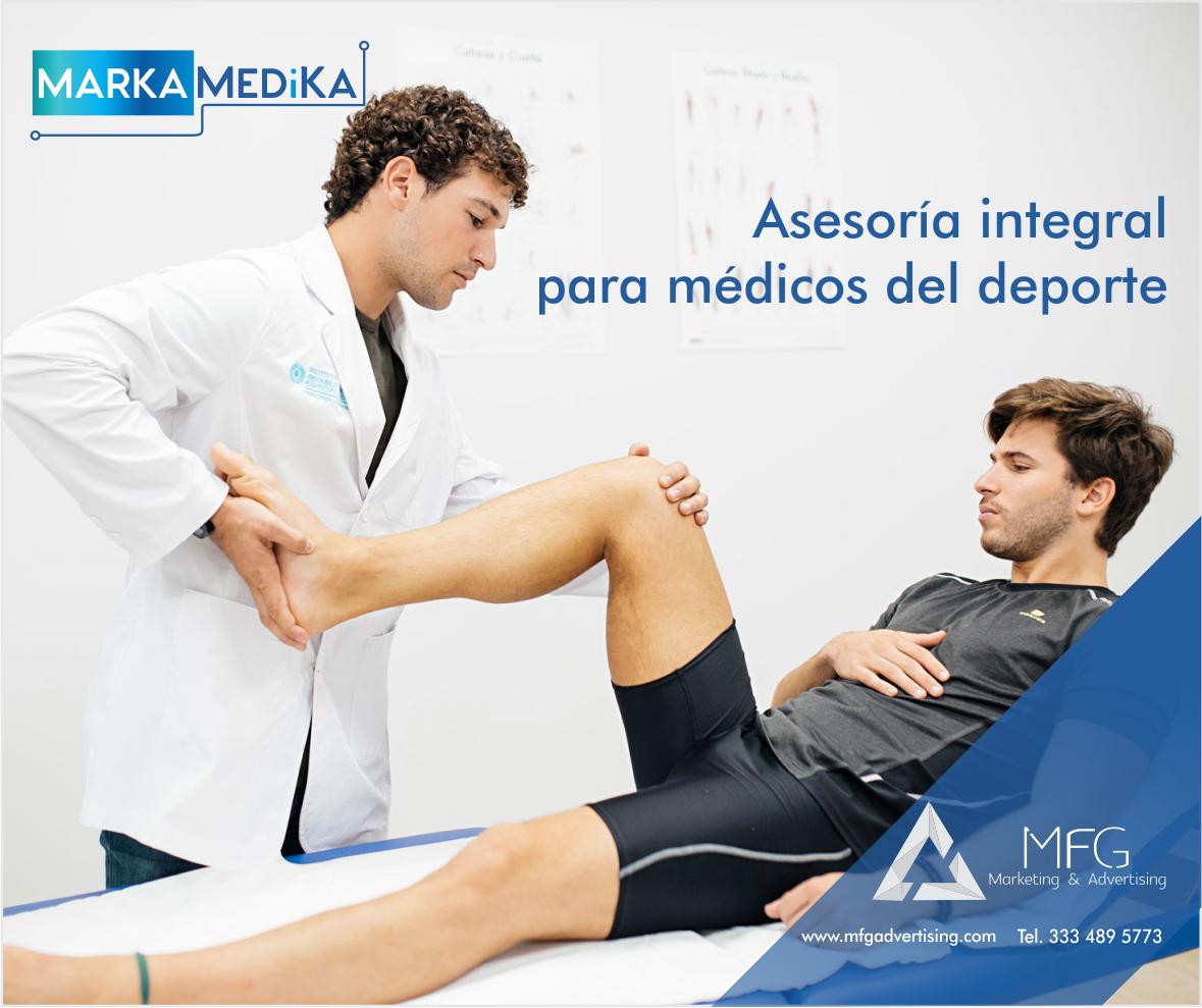 MFGMarketingAd's tweet image. MFG Marketing &amp;amp; Advertising y Marka Medika te ayudamos en el desarrollo de tu marca cómo médico del deporte, fisioterapeuta o quiropráctico, además de asesorarte con los permisos para tu consultorio. Contáctanos: ow.ly/vP1950vGek7