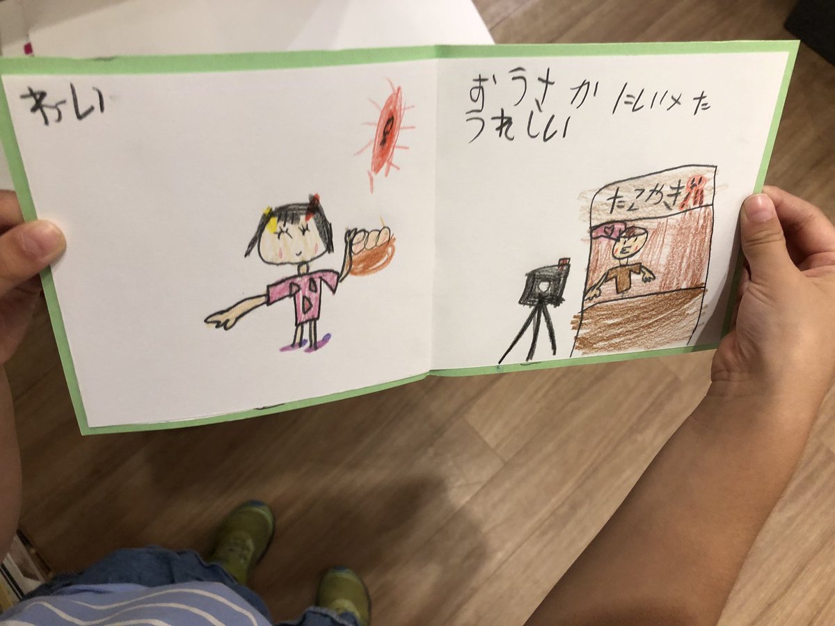 よもぎbooks @Yomogibooks でのワークショップ「ぼくのわたしの うれしい絵本づくり」とギャラリートーク、楽しく終了しました✨
夏休み明け前の慌ただしい時期に、お時間つくってお越しいただき、本当にありがとうございました?
トークは、ご参加の皆さんのお話を聞けて、私のほうが癒されたなぁ?