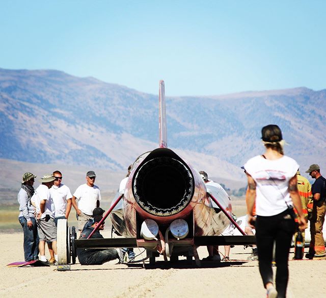 It may seem a little crazy to walk directly into the line of fire... those who are willing, are those who achieve great things. . . People say I’m crazy. I say thank you ;) . . . #fastestwomanonearth #almost #fasterthanfast #jetcar #afterburner #landpsee… ift.tt/31YbloL