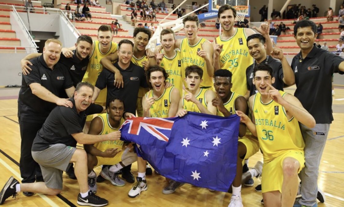 Super proud of our guy <a href="/AdebayoLeyi/">Leyi Adebayo</a> for winning 🥇at the u17 Oceania Champs. Huge couple months for Leyi. Representing 🇦🇺and collecting multiple college offers while helping <a href="/ProspectsAussie/">Aussie Prospects</a> go 16-1 on tour. 🏀💪🏽