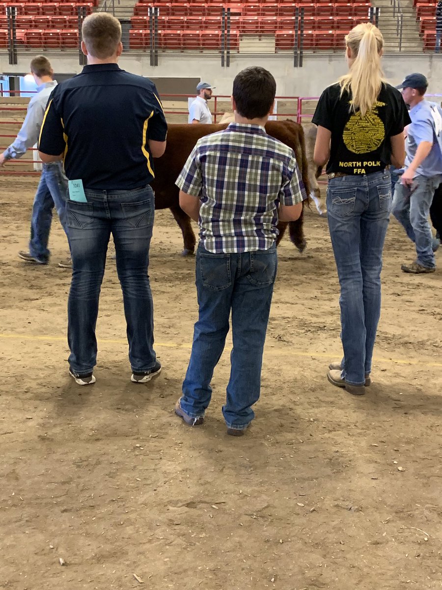 westbranchffa's tweet photo. Great day at State Livestock Judging in Ames today!  The team earned 17th overall, 3rd overall in swine and Emily received 9th individual overall. Great job Emily, Kyle, Wes and Lila! https://t.co/mNhsn8XIMN