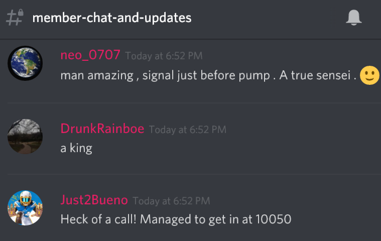 CodingDevTools's tweet photo. #Bitcoin update and #Giveaway

Live Algorithm Signals and daily #Crypto market updates in Discord 😃

Alerts provided at the exact pivot locations on $BTC before the major dump, at the bottom and uptrend support before pump.

$20 $BTC to 1 person that likes, shares and follows 🤑 https://t.co/n2KMmJtfcQ