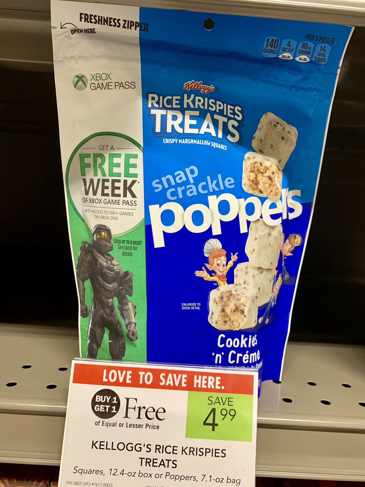 New XBOX Game Pass Marketing with Rice Krispies Treats ResetEra