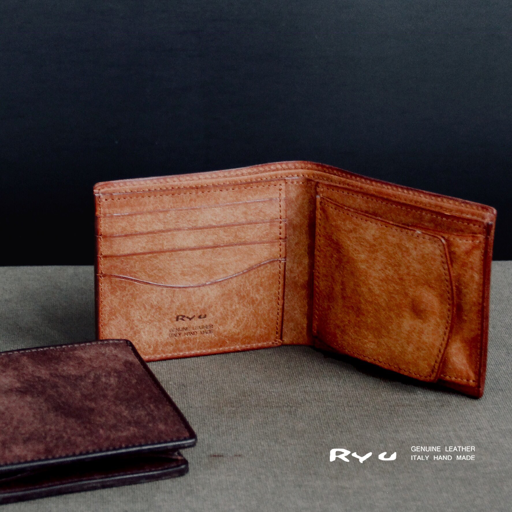 Ryu本革 折りたたみ財布