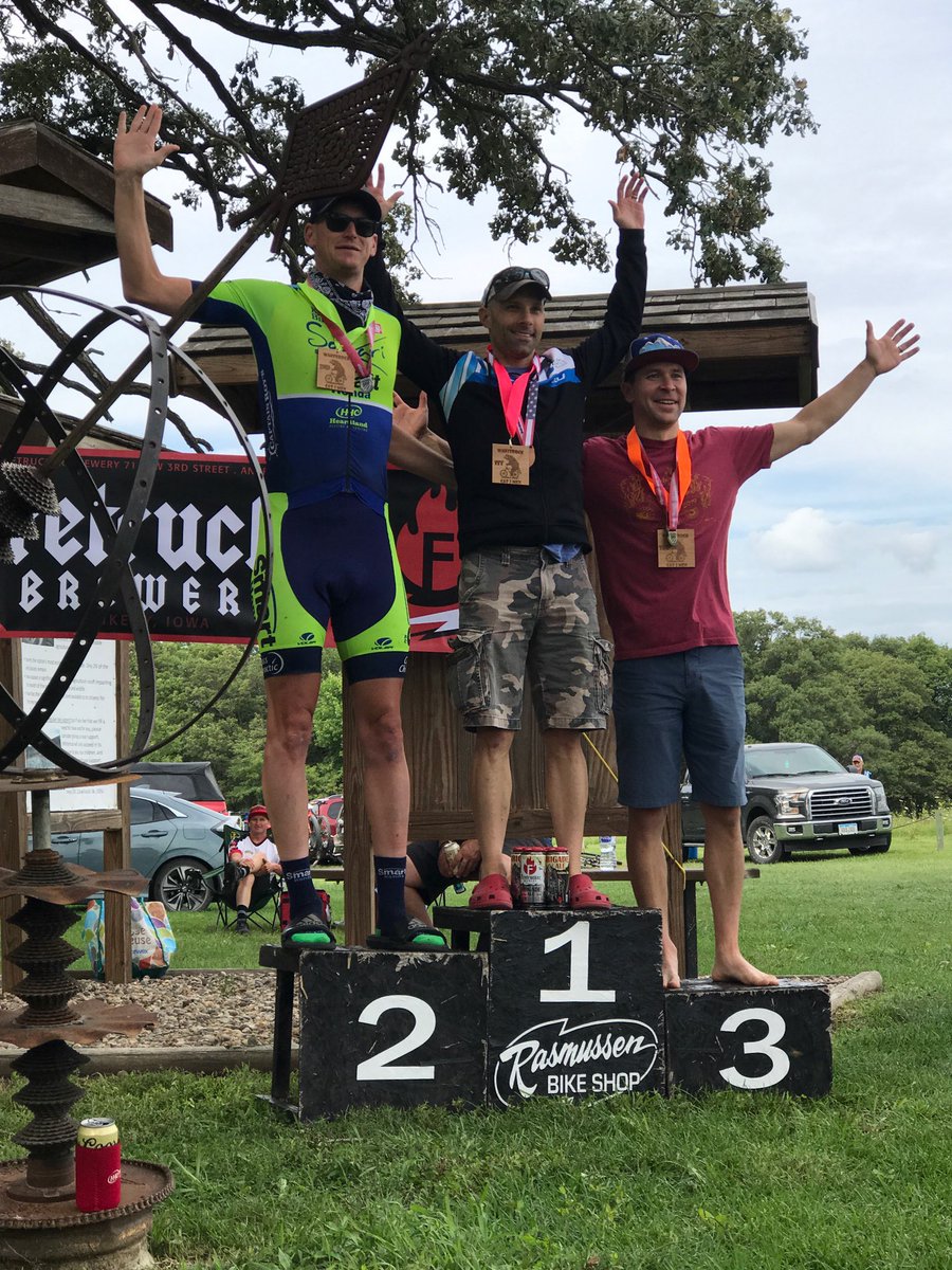 Two weeks ago I accomplished my lifelong goal of 3 years to become the Iowa State Cat 5 TT Champion and my new lifelong goal became becoming the Iowa State Cat 2 MTB Champion. #DreamFulfilled