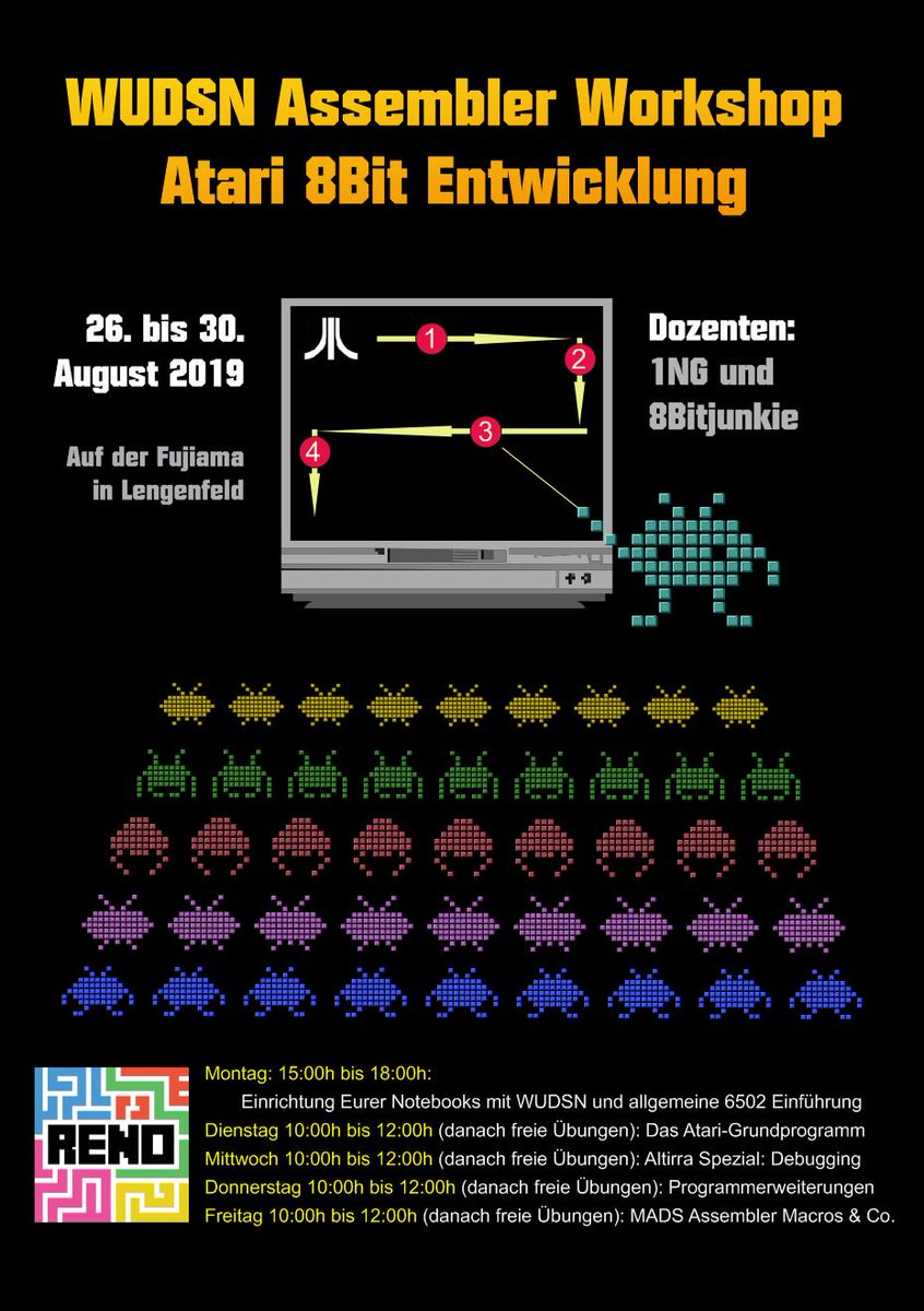 wudsn's tweet photo. WUDSN Workshop at Fujiama 2019
Next week, there's going to be a workshop at the party place. I hope I'll see you there... https://t.co/Q6ltFneyb3 https://t.co/9QoAEHC1v2