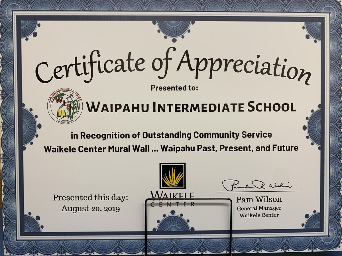 Waipahu_Inter's tweet photo. Students collaborating with Waikele Shopping Center on mural design. check out the mural yourself. Located where Kmart was loctaed. @HIDOE808 #weinspiresuccess #kupono #avid https://t.co/FFnqDd5PIZ
