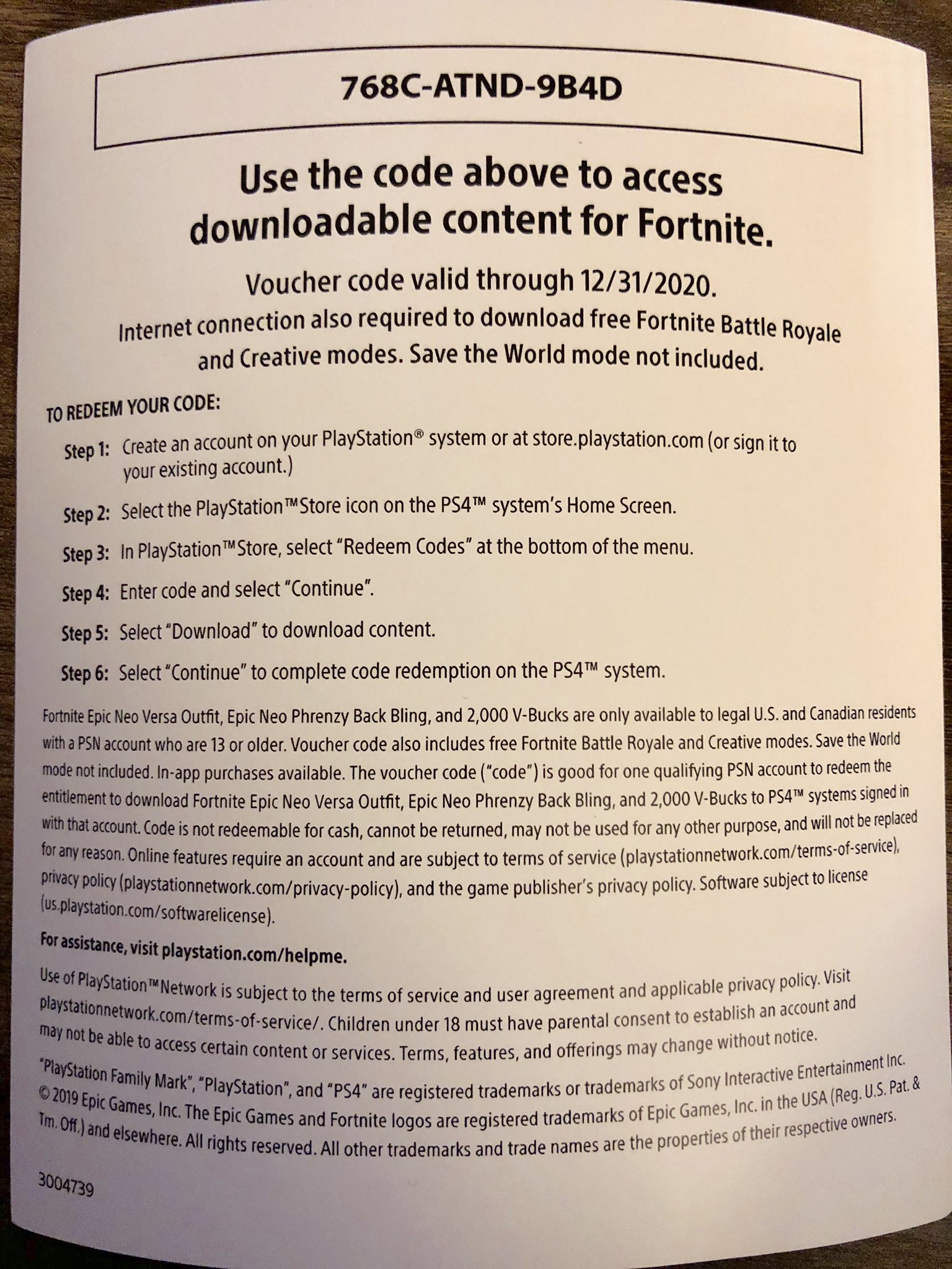Fortnite PS4 Stickers Save The World