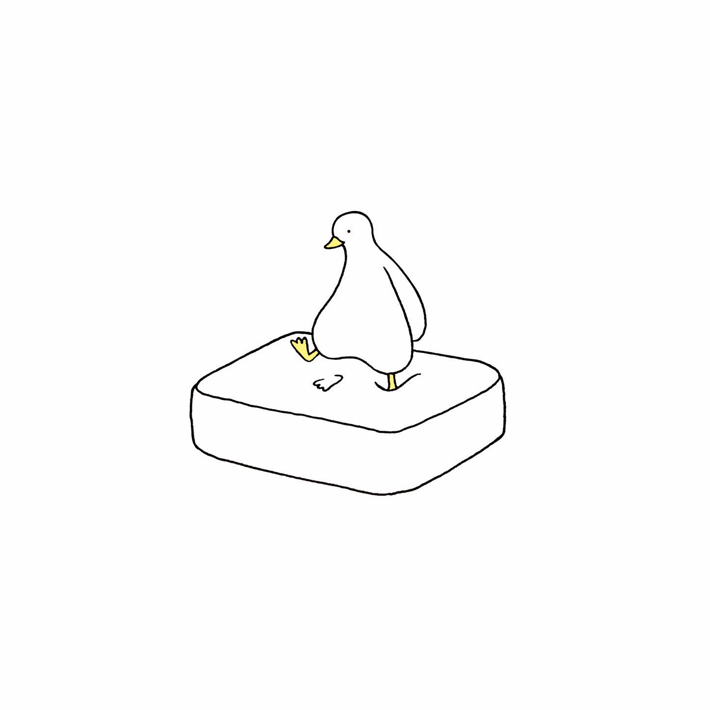 Ahiru Life アヒルライフ No Twitter 低反発 アヒルライフ イラスト