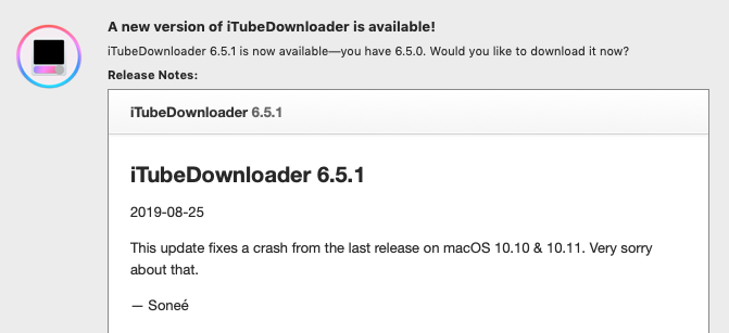 AlphaSoftware2's tweet image. v6.5.1 is out which fixes the crashes users have been seeing on macOS 10.11 and 10.10. Sorry for the inconvenience caused. Hope you enjoy your weekend folks :-)