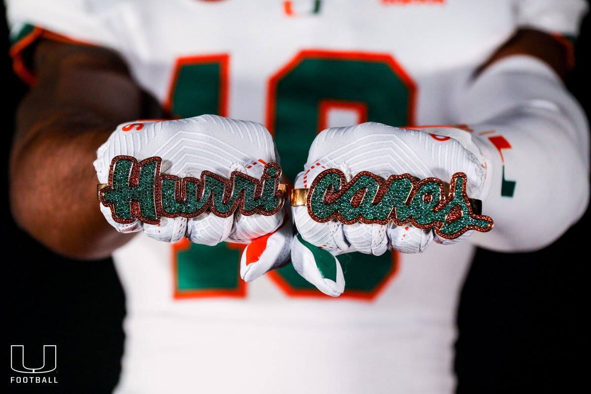 CanesFootball's tweet photo. Score a touchdown, wear the Touchdown Rings. https://t.co/n5I2luNAKh