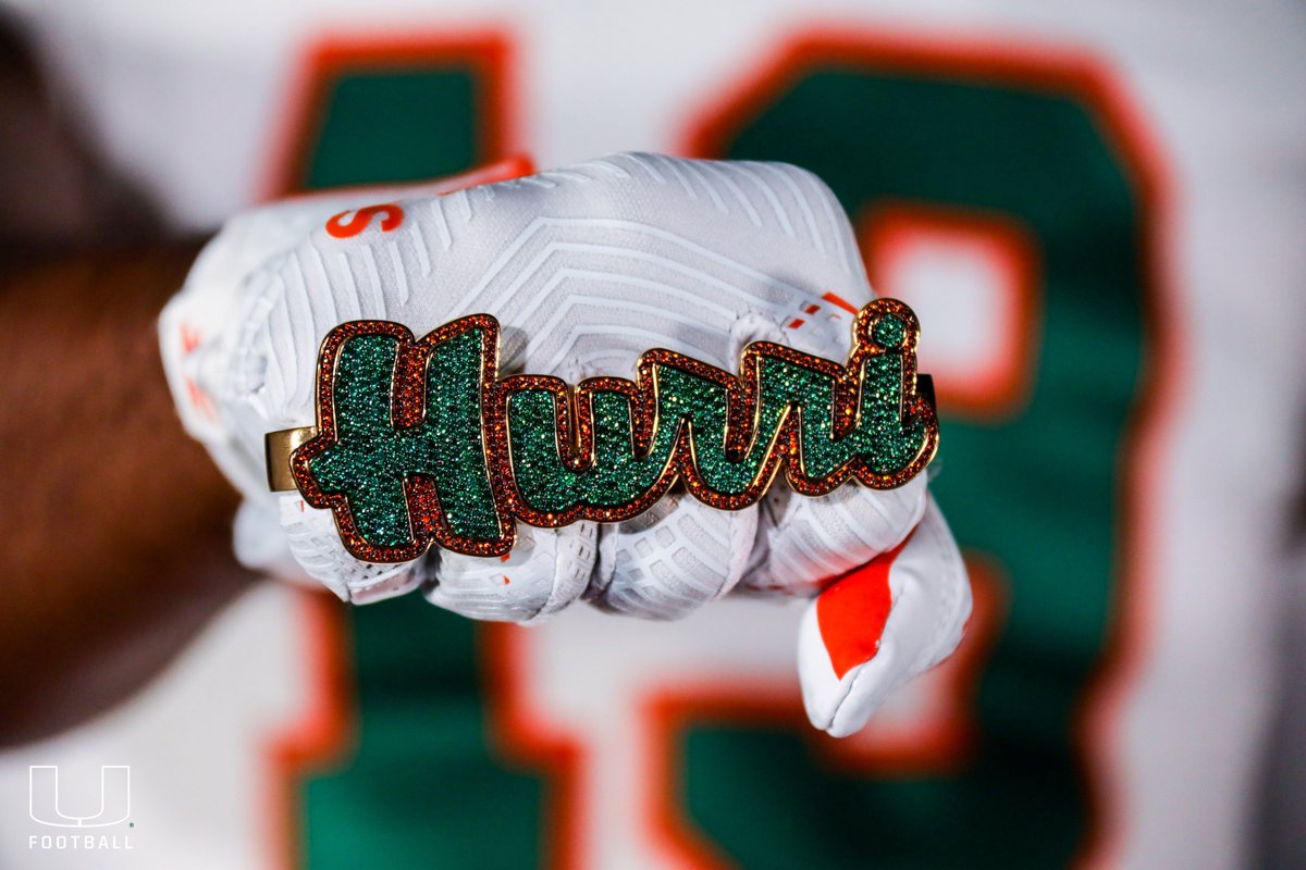 CanesFootball's tweet photo. Score a touchdown, wear the Touchdown Rings. https://t.co/n5I2luNAKh