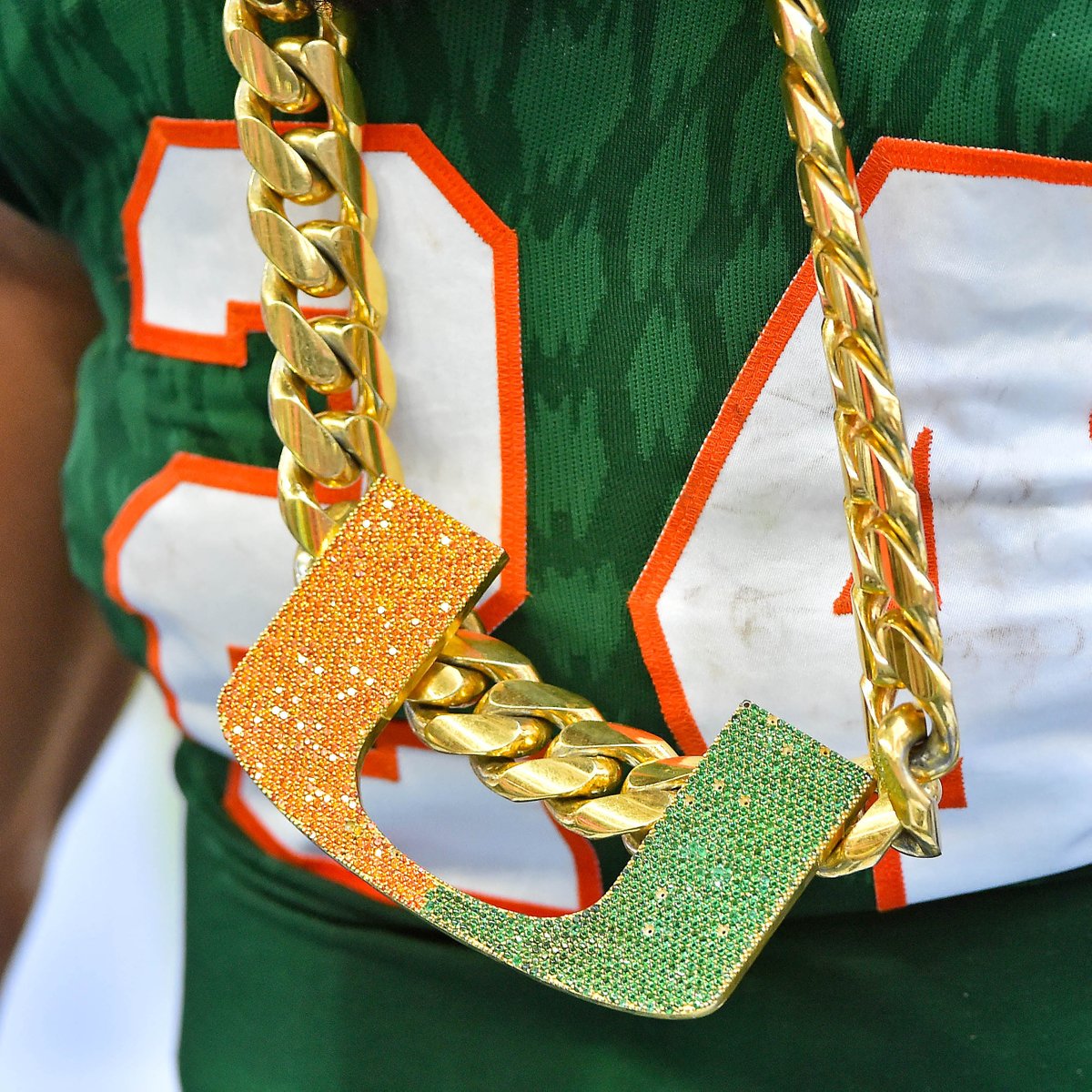 BleacherReport's tweet image. Miami's Turnover Chain through the years ⛓🔥

(via @CanesFootball)