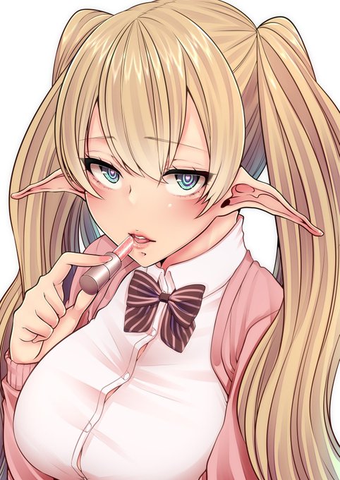 #何度でも見てほしいお気に入りを貼るタグ
うちのツインテエルフちゃんたち🧝‍♀️ 