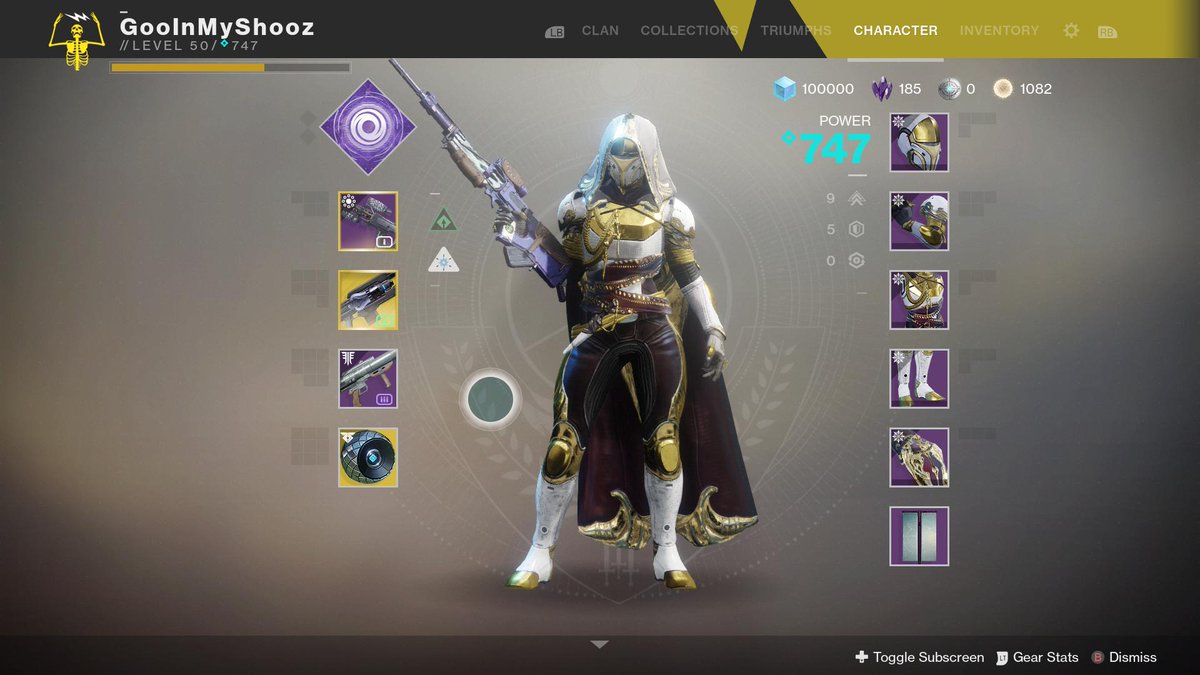 GooInMyShooz's tweet photo. Kid with the fancy armor for all three classes! #Destiny2Forsaken #destiny2 #solsticeofheroes https://t.co/lZFK0Voouv