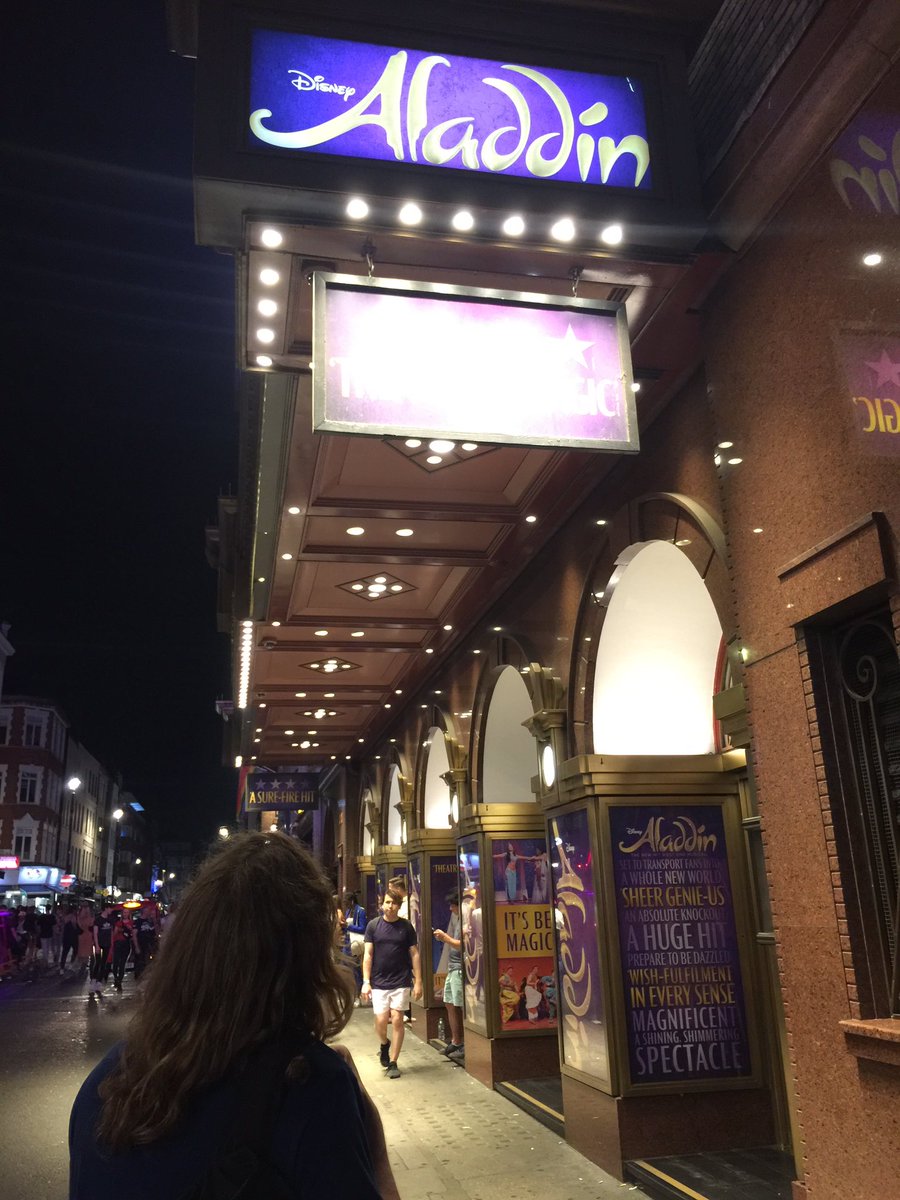 AladdinBDWYBlog's tweet photo. 🎶Salaam worthy friends, come back soon that’s the end🎶
#AladdinLondon #ItsBeenMagical https://t.co/WiINUbo11k