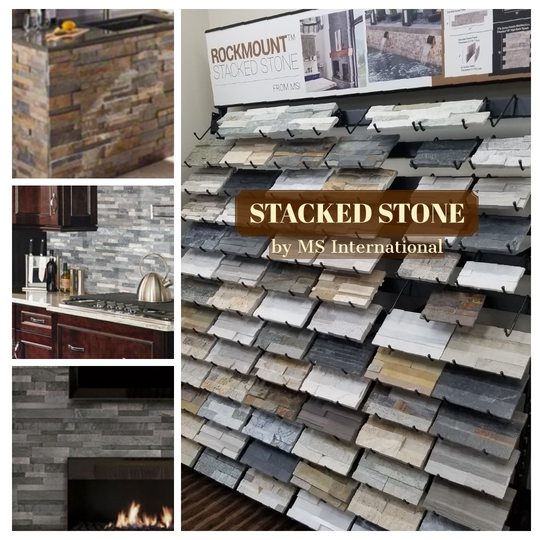 Customers are loving our new stacked stone line up from MSI!
#wevegotyoucovered #ctfloors #buylocal #stack