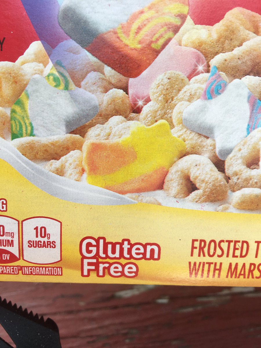 NerdsWithMuscle's tweet photo. @GeneralMills Why can’t you send these up to Canada? Celiacs in Canada like Lucky Charms too! #LuckyCharms #celiac #glutenfree #canada https://t.co/H0nICiafjg