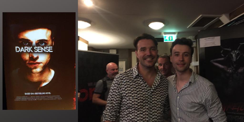amandajbrittany's tweet photo. Some of the cast at the brilliant English premier of DARK SENSE at @FrightFest.  #jimsturgeon #jamesrobinson #shaneomeara #kennyblyth

@thedarksense  #newrelease #film #indie #darksense #frightfest https://t.co/TpbhHMFPCt