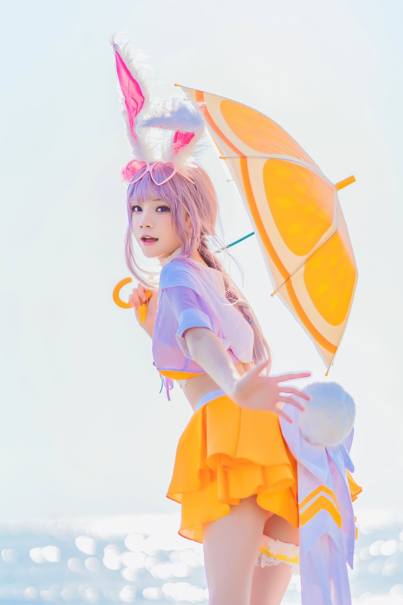 #cosplay 
#王者荣耀

       —— 🌴   ˗ˏˋ   我的心有半个橘子那么甜   ˎˊ˗ 

 - 

丨公孙离蜜橘之夏：@桜桃喵 https://t.co/Tp9EHInVgy 
丨摄影后期：@西瓜呆毛汪 https://t.co/51iumY2JBx