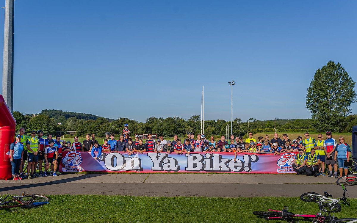 WheelersTondu's tweet photo. Excellent turn out for on ya bike yesterday #gettingkidshealthy https://t.co/teuod7zN7D