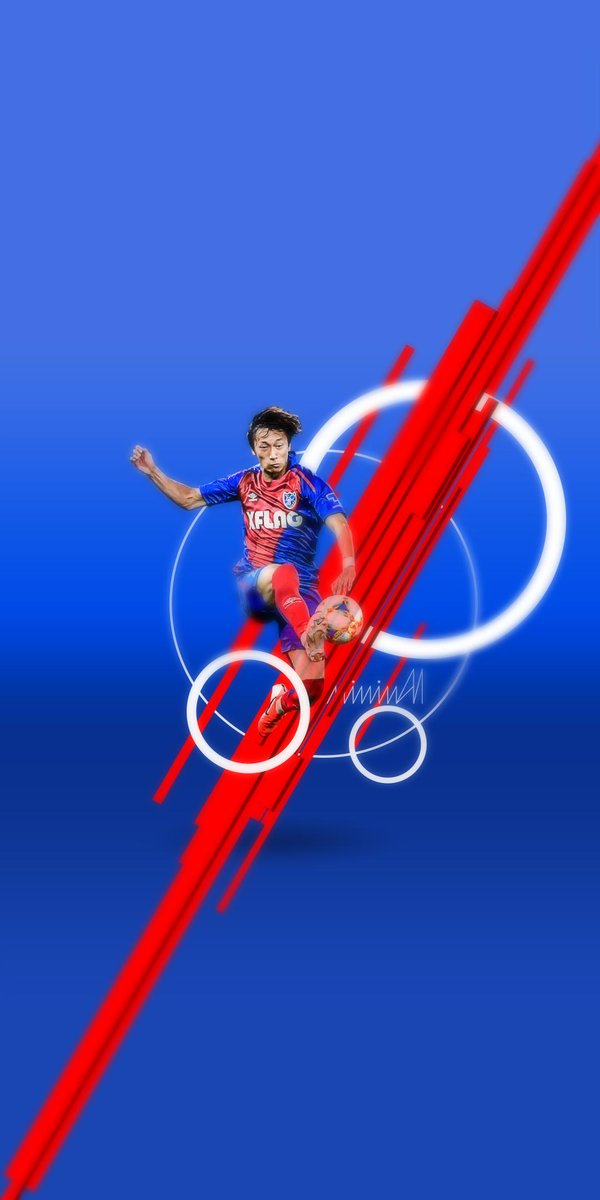 ﾐﾆﾏｳ 壁紙 Football Material Design Fctokyo 室屋成 Grampus 太田宏介