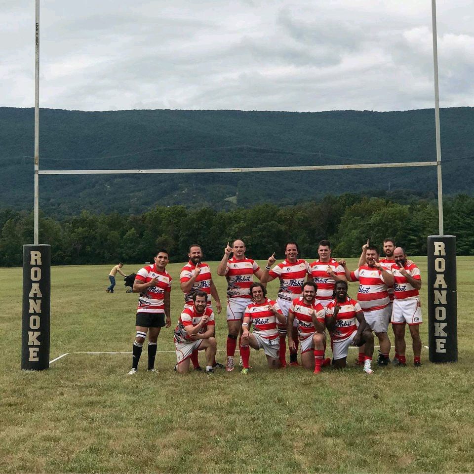 Congrats to <a href="/RichmondRugby/">Richmond Lions Rugby Football Club</a> on winning the first Highland Games 10s. Thanks to <a href="/virginiarugby/">Virginia RFC</a> <a href="/blacksburgrugby/">Blacksburg Rugby</a> <a href="/BlackwaterRugby/">BlackwaterRugbyRFC</a> and Newport News for helping bring rugby back to Green Hill Park
.
.
.
#rugby #roanokerugby #greenhillhighlandgames