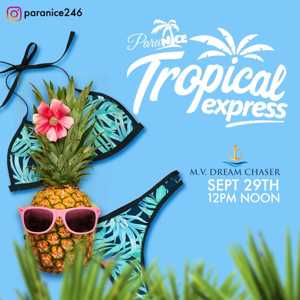 Andre_Wall's tweet photo. Paranice Bikini Cooler Cruise powered by Hennessy
👙🏝TROPICAL EXPRESS 🏝😎
Sunday September 29th, 2019
Boarding time is 11AM SHARP!
Only 250 Female and 150 male tickets available at $80 so get yours EARLY! 🎟
#Paranice #TropicalExpress #EverythingParanice #LifeNice https://t.co/NrgLzPuETL