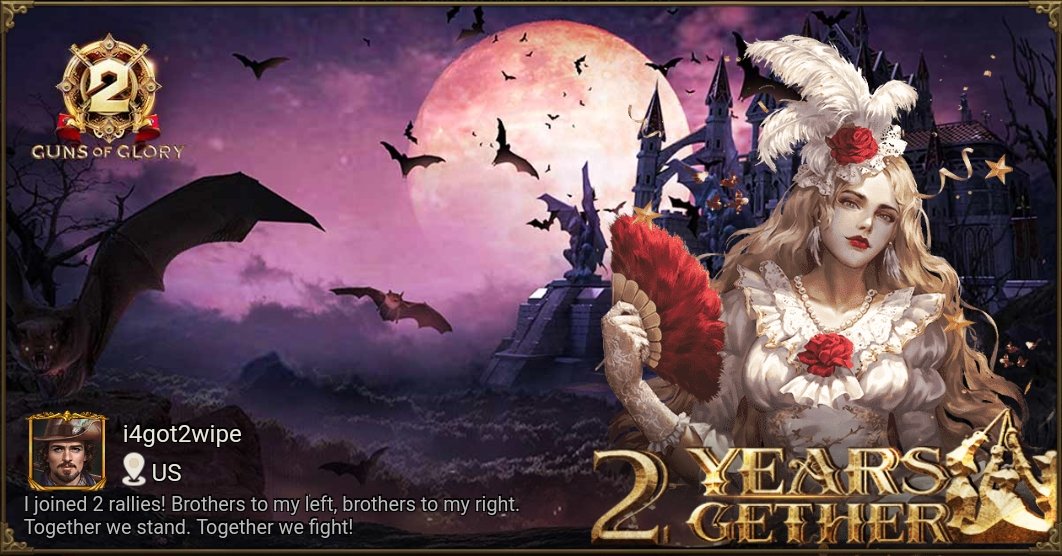 [Hot Event] Celebrate 2nd Anniversary with Guns of Glory! gog-news.kingsgroupgames.com/api/gog2ths/th…