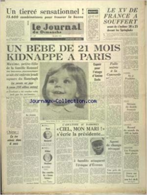 Uzivatel Mulboyne Na Twitteru In 1975 Her Daughter Maxime Was Abducted While Out In The Jardin Du Ranelagh With Her Nanny Maxime Was Not Yet Two Years Old T Co Vstrpzaxz0