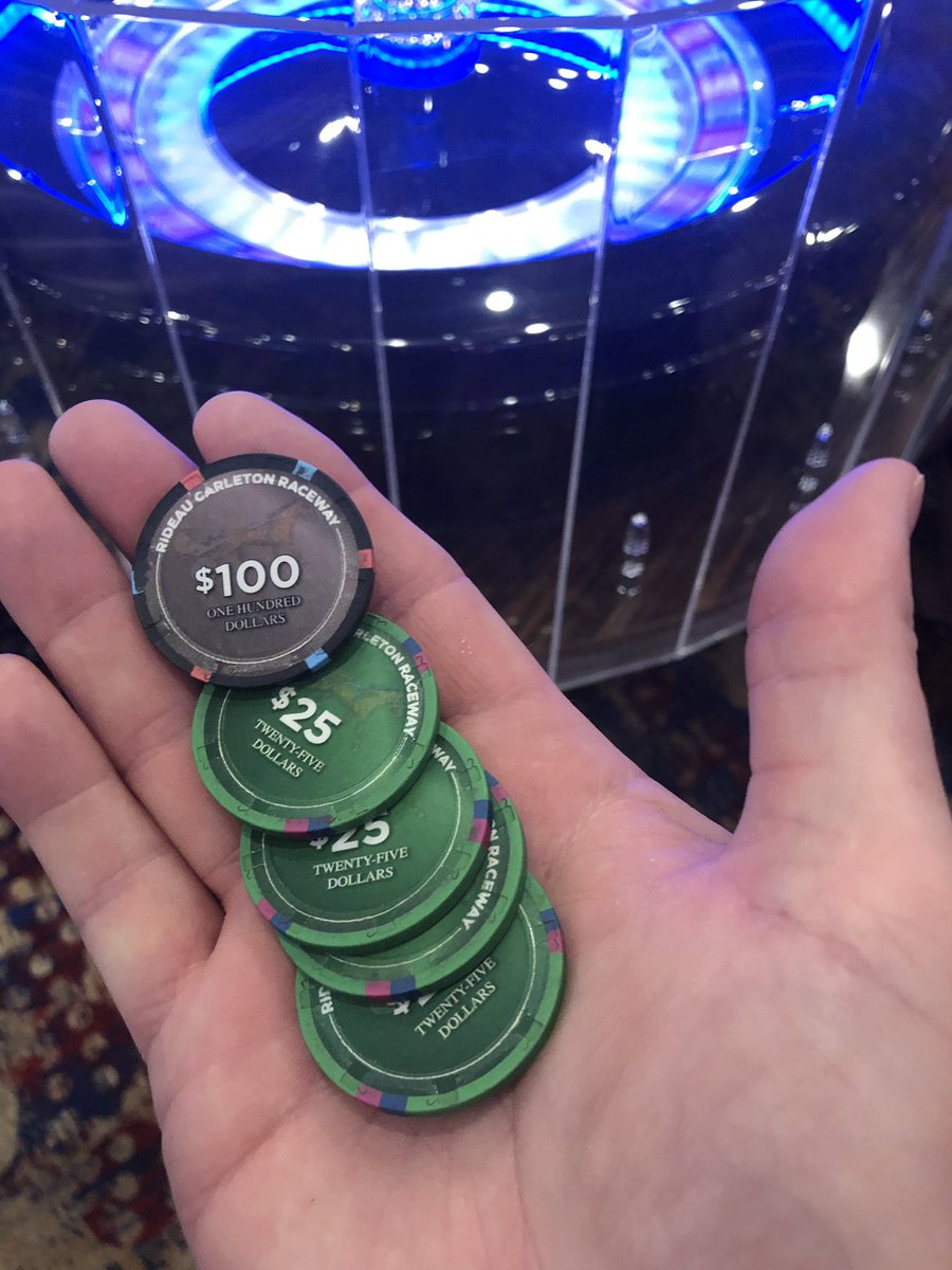 JeffHawken96's tweet photo. Big thanks to the Rideau Carleton Raceway for reimbursing me for my expensive supper at Baton Rouge, and then some. 🤣 🤣 #CashOutTime #GoBigOrGoHome https://t.co/svh9jbMdx1