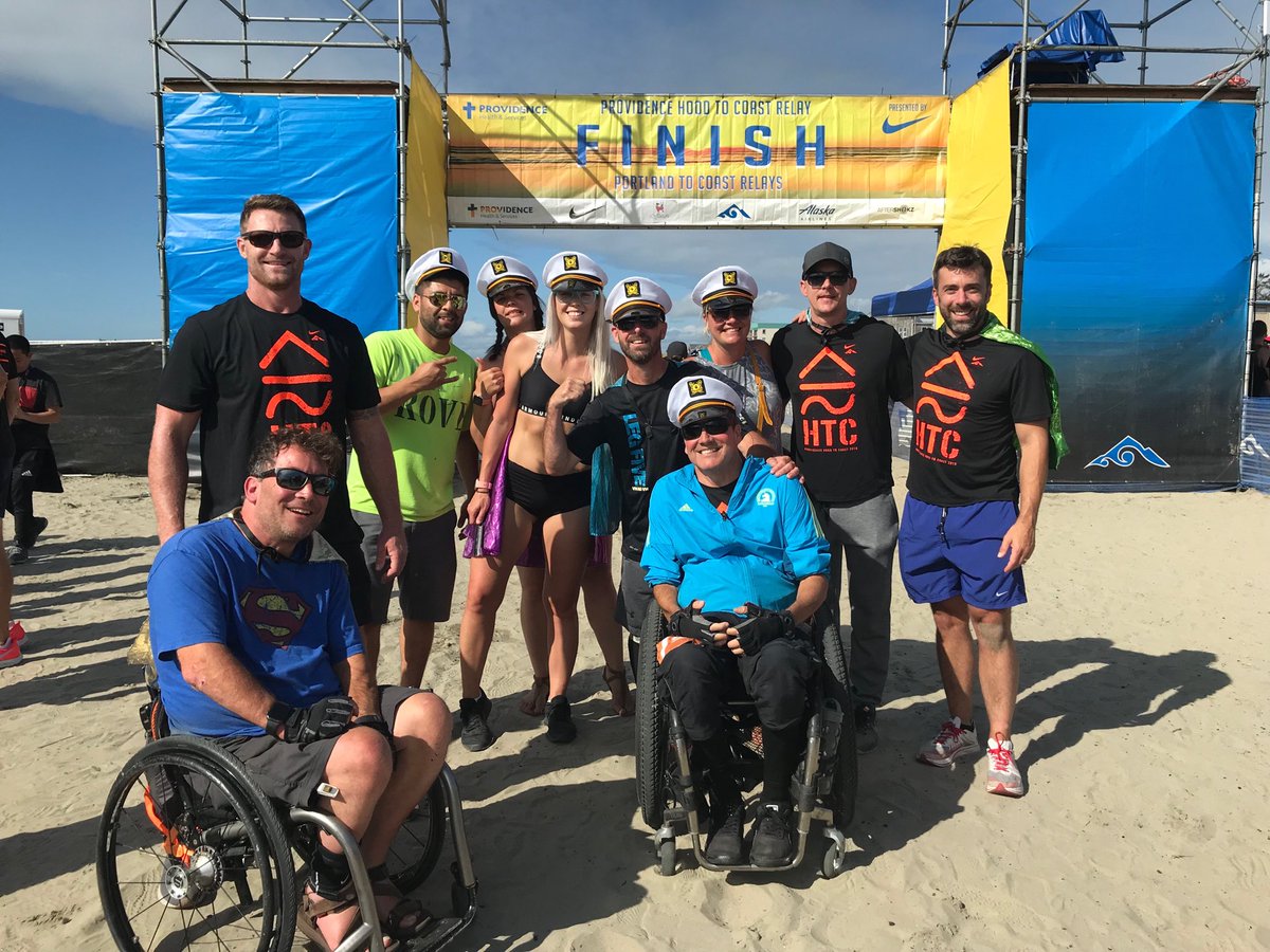 adusevoir's tweet photo. From Mt. Hood to Seaside, OR. 199 miles ran to raise money for @AdaptSportsNW. #htc19 #ptc19 #hsc19 #Irunalaska @AlaskaAir https://t.co/uk0Y0uhBOQ