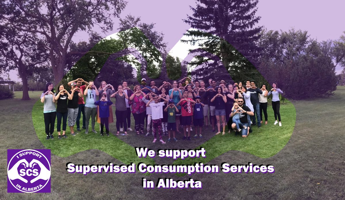 Some might be reductive about #HarmReduction, but we know it's Life Protection, Quality of Life Promotion and Social Inclusion. 

My work family and our home families support supervised consumption services.