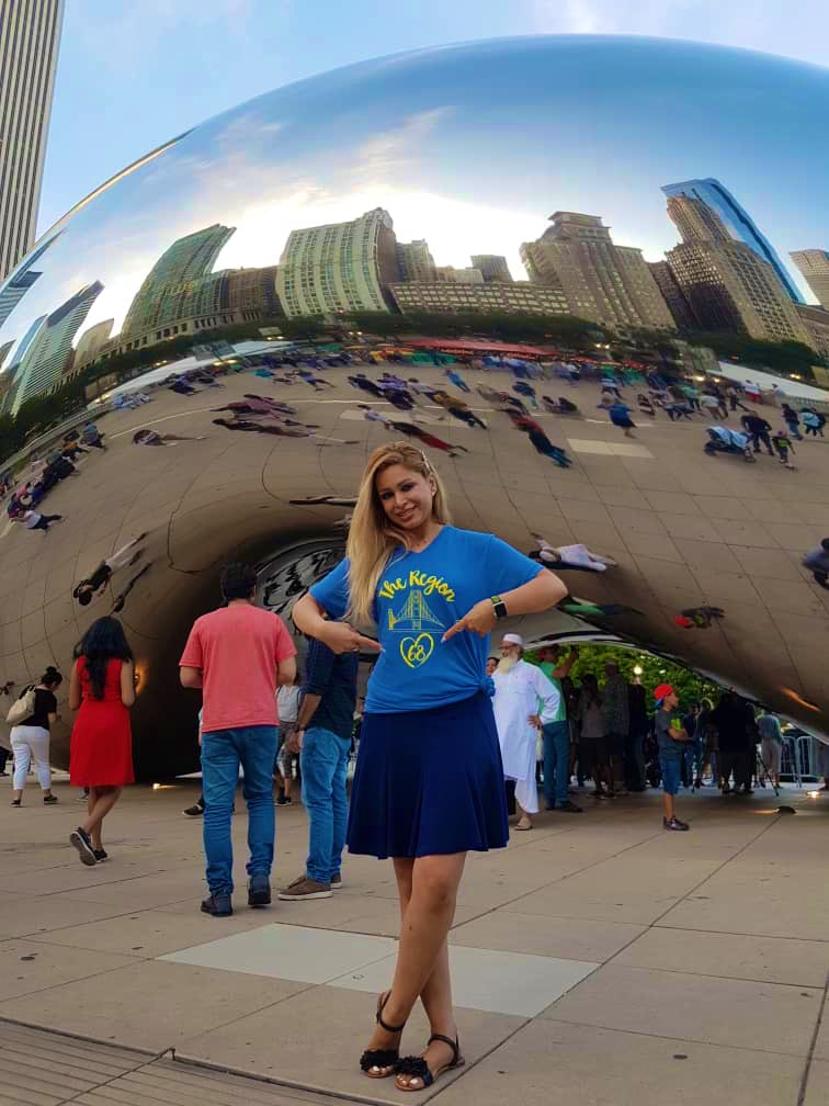 SherminehGh's tweet photo. Thousands of miles away from your region but still thinking about #BayRising 😎

#Region68 #BayArea #CVS9941
#cvshealth #Chicago #TheBean 
@AMohempourCVS https://t.co/soI23HuZ6N