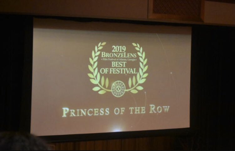 Our last award for the night, BEST OF FEATURE, goes to Princess of the Row! Congrats to all of the winners and nominees, what an amazing night! #BLFF19 👏🏽👏🏽👏🏽👏🏽👏🏽🎉🎉🎉🎉🎉