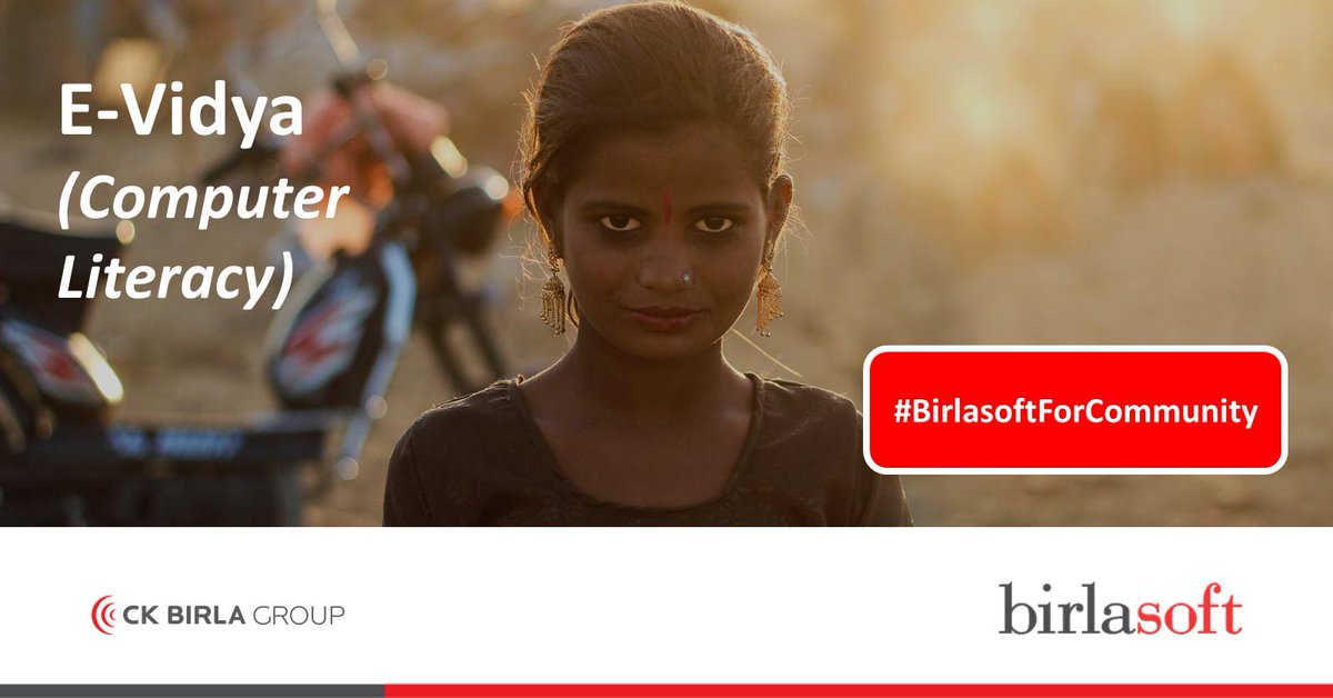 birlasoft's tweet photo. #CommunityInitiatives | #BForC | #Phase1 of #EVidya, was completed successfully, by providing #digitalliteracy to underprivileged girls. Meritorious students were supported with school kit for the entire academic session & top performers received cycles. https://t.co/d5ZGLsd5fF https://t.co/wAFTRWrYax