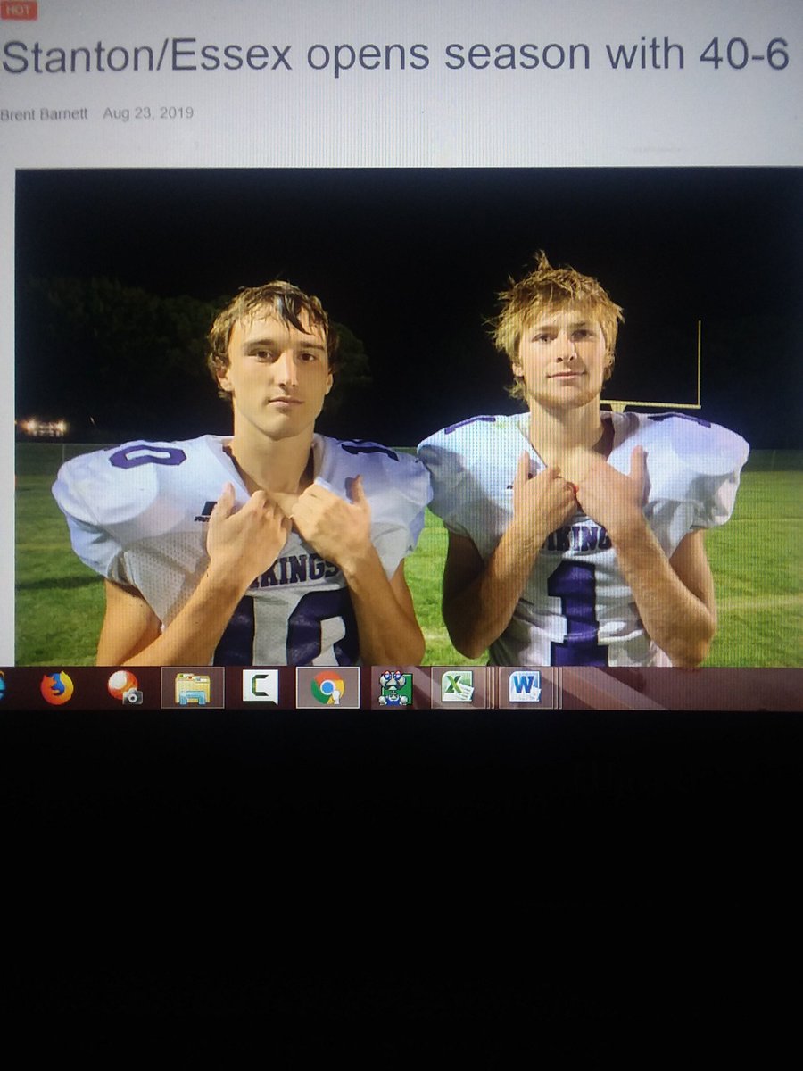 Stanton/Essex Football tweet media