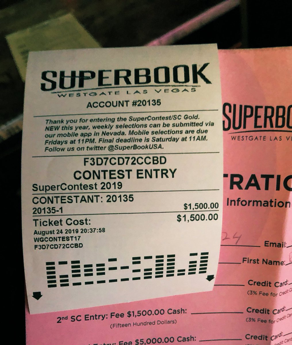 WiseCappers's tweet image. Manifested a @SuperBookUSA #SuperContest entry with a $20 NFL future (and it’s still live!) 🦉