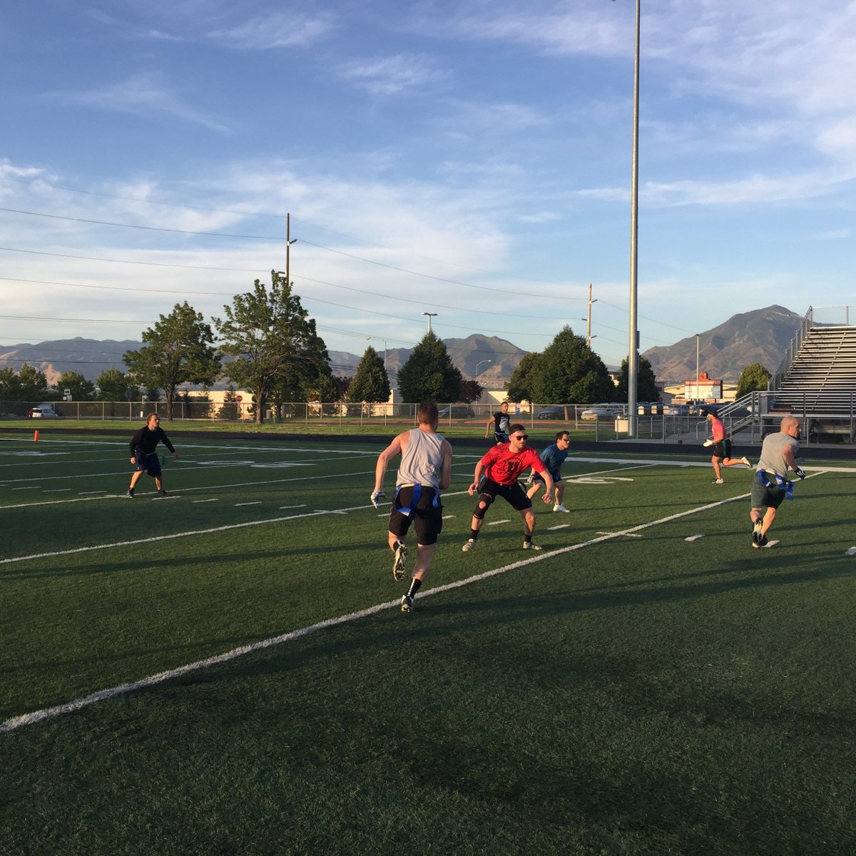 UtahGayFootball's tweet photo. Utah Fire Practice. Getting ready to Ignite at Gay Bowl!
#GayBowl #UGFL #NGFFL #NYC #UTAH #GaySports
#Football https://t.co/0aBHq9wswU