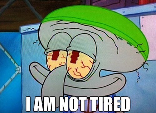 urbsnspices's tweet photo. me, at 8 PM: oh my god I don’t have to work until NOON tomorrow!! I’m gonna stay up so late!!

me, at 11 PM: https://t.co/XRyF4umzfD