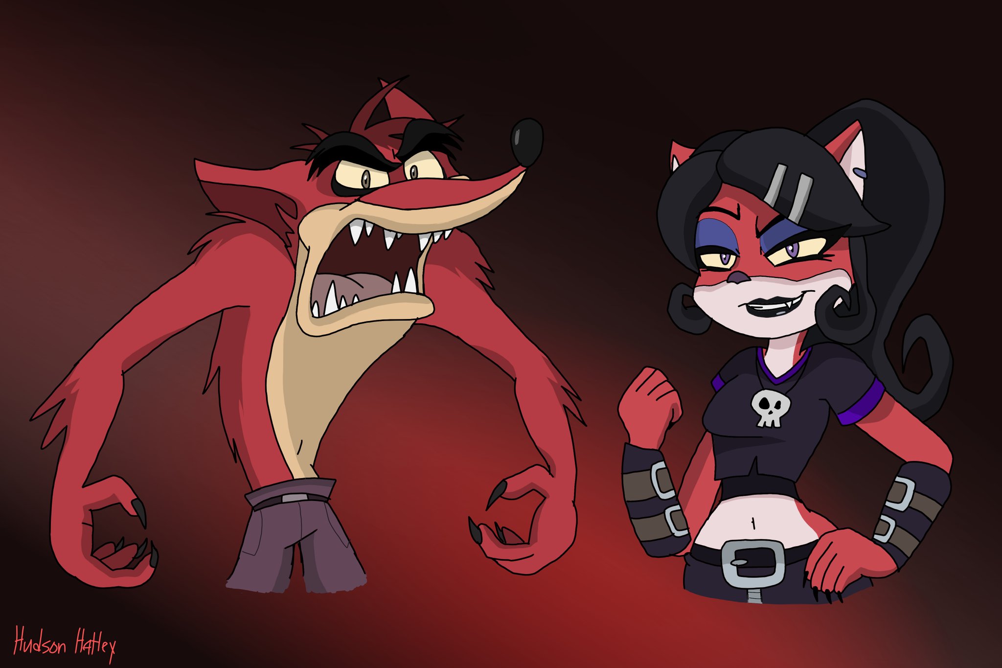 🍊PyGirtheGamer🍊 on Twitter "Well you voted. Here's Evil Crash and Coco!…